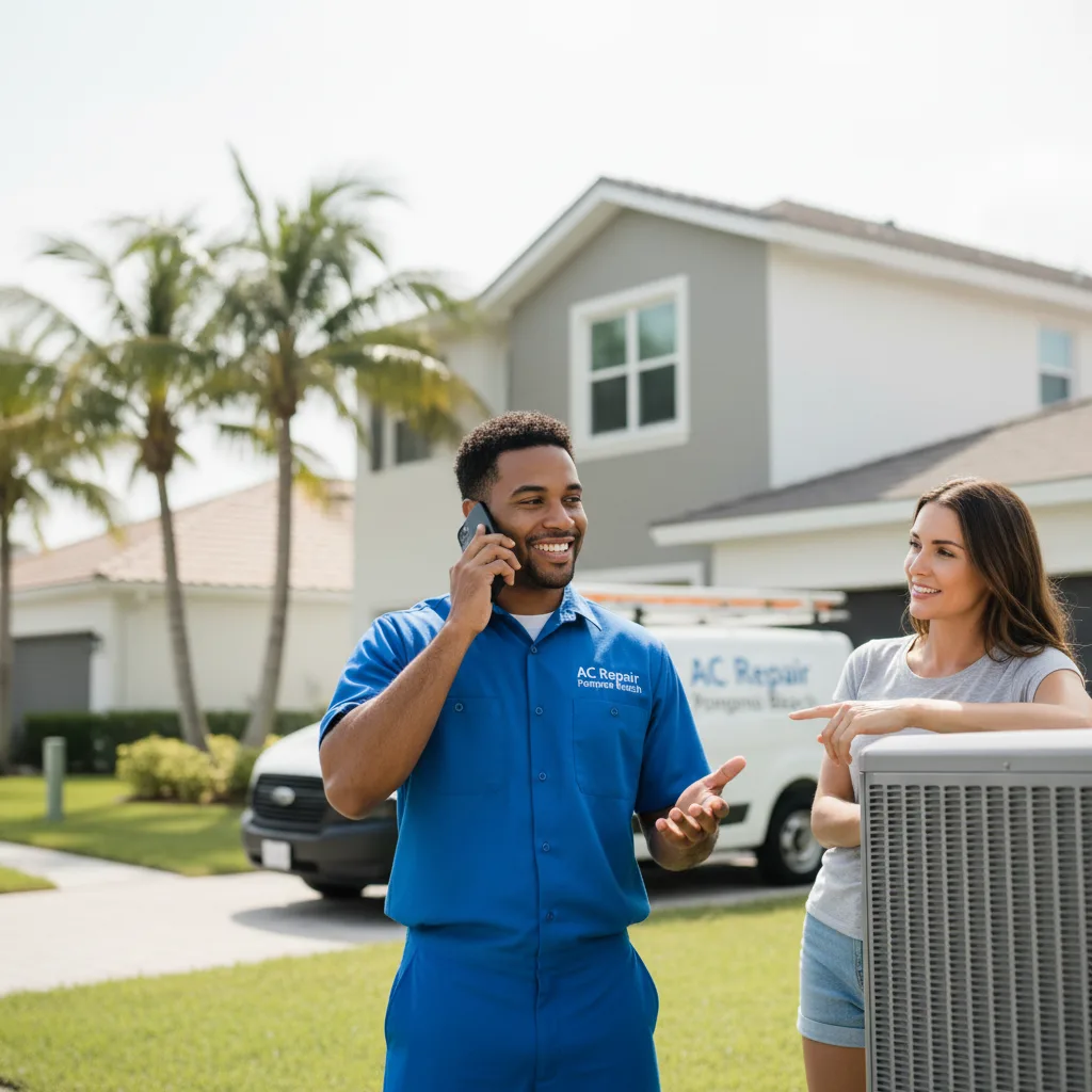 AC Repair Pompano Beach customer support in Twin City